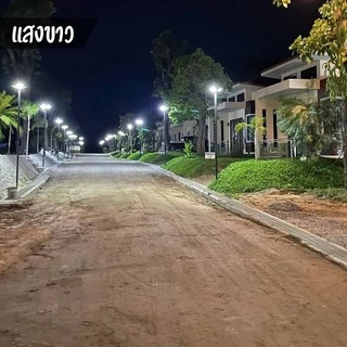 สว่างยันเช้า 240000W ไฟถนนโซล่าเซลล์ LED UFO Solar Light 8ทิศทาง 48ช่องแสง สว่าง360องศา ประกัน 1 ปี