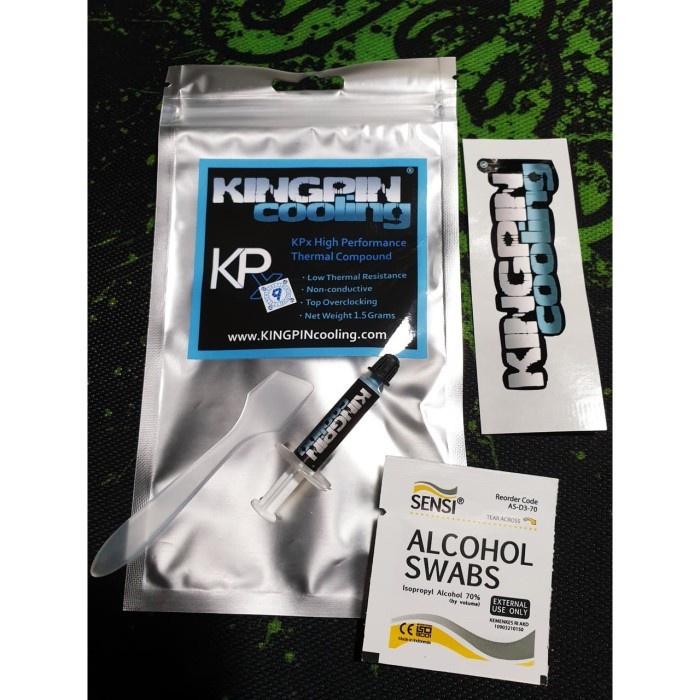 Kingpin KPx 1.5Gr ความร้อนประสิทธิภาพสูงวาง CPU GPU VGA