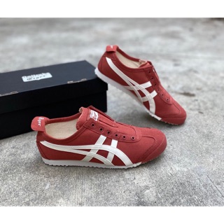 Onitsuka Tiger Mexico66​ slip-on  Burnt Red/Cream Code:1183A360-600