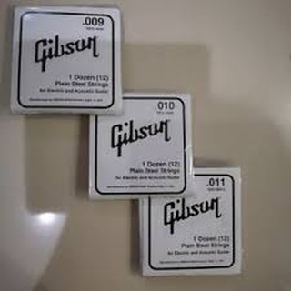 สายแยกกีต้าร์โปร่ง gibson เบอร์ 009, 010,011