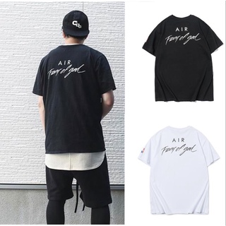 เสื้อยืดแขนสั้น พิมพ์ลาย Fear OF GOD FOG ESSENTIALS สไตล์สตรีท สําหรับผู้ชายและผู้หญิง