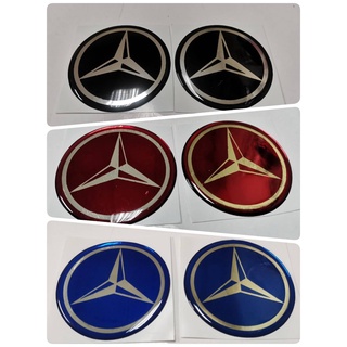 สติ๊กเกอร์เทเรซิ่นนูน อย่างดี logo BENZ logo โลโก้ เบนซ์ sticker ติดรถ แต่งรถ ติดดุมล้อ ดุมล้อ ติดพวงมาลัย ติดพวงกุญแจ