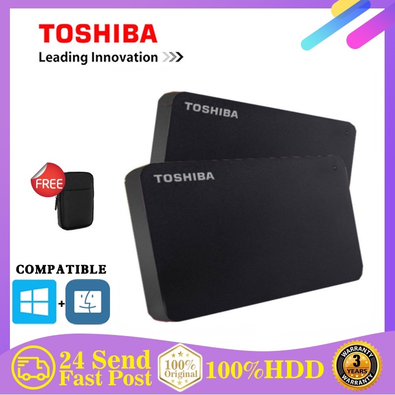 Authentic ！2TB 500GB 1TB  Hdd External Hard Drive TOSHIBA 5400rpm USB3.0 Hard Disk