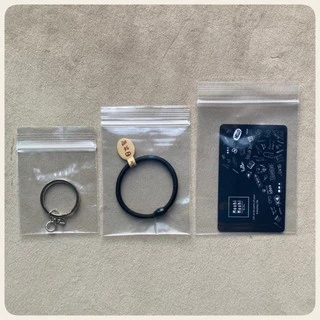 ถุงซิปล็อคพลาสติกใส แบ่งขาย แพค50ใบ มี13ขนาด พร้อมส่ง สำหรับใส่ของ/หนังสือ/บุหรี่/เหรียญ