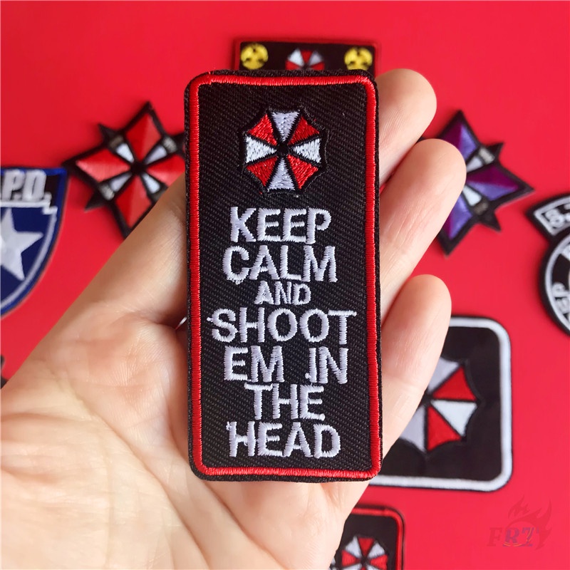 Resident Evil:Umbrella Corporation / Uss / Rpd แผ่นแพทช์ป้ายสติ๊กเกอร์คลาสสิก Diy สําหรับติดตกแต่งเสื้อผ้ากระเป๋า 1ชิ้น - รูปที่ 4