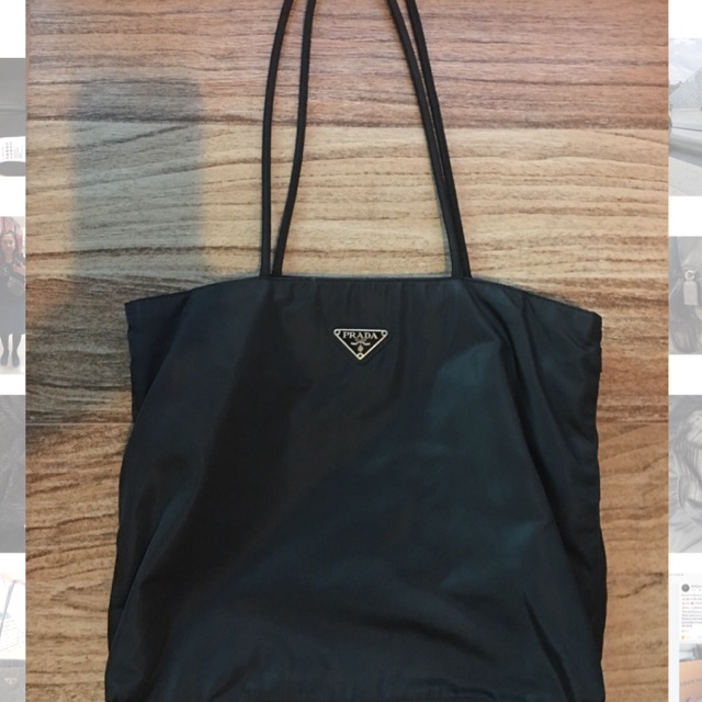 used prada nylon bag