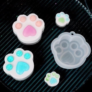 พร้อมส่ง!! แม่พิมพ์ซิลิโคน อุ้งมือแมว 1 ช่อง ทาบะ สกุชชี่ อุ้งมือแมว อุ้งเท้าแมว แม่พิมพ์กรงเล็บแมวน่ารัก แมว (04DY051)