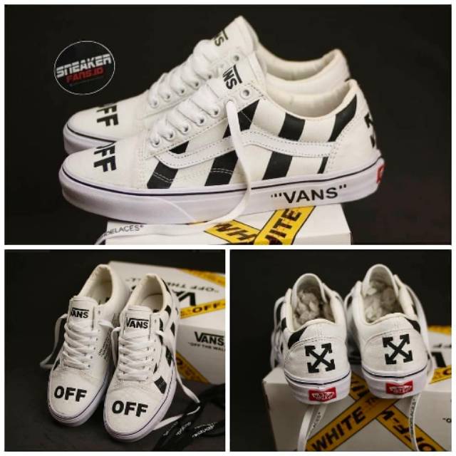 รองเท้า Vans OLDSKOOL WHITE PREMIUM