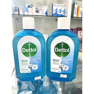 Dettol ฆ่าเชื้อได้ถึง 99.99% กลิ่น เฟรชคอตตอนบรีช 500ml