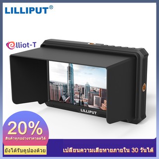 LILLIPUT A5 5 Inch IPS Camera-Top Broadcast Monitor for 4K Full HD Camcorder &amp; DSLR with 1920x1080 High Resolution 1000: