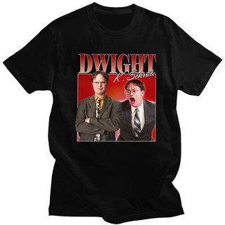 เสื้อยืด ผ้าฝ้าย พิมพ์ลาย Michael Scott Jim Mifflin scrantton สําหรับผู้ชายS-5XL