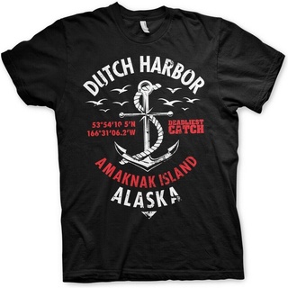 เสื้อผ้าผชเสื้อยืด พิมพ์ลาย Deadliest Catch DutchS-5XL