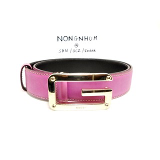 เข็มขัด Gucci belt sz 95 38 มือ 2 ของแท้