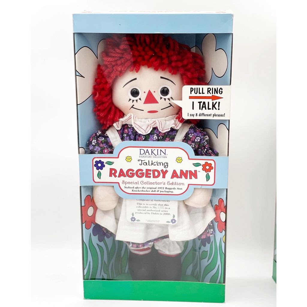 ตุ๊กตาแอนนาเบล พร้อมกล่อง แพ็คคู่ Raggedy Ann Vintage Dolls #4