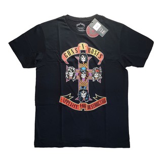 เสื้อวงลิขสิทธิ์แท้ Guns N’ Roses – Appetite for Destruction | ร้าน Silverstarplus