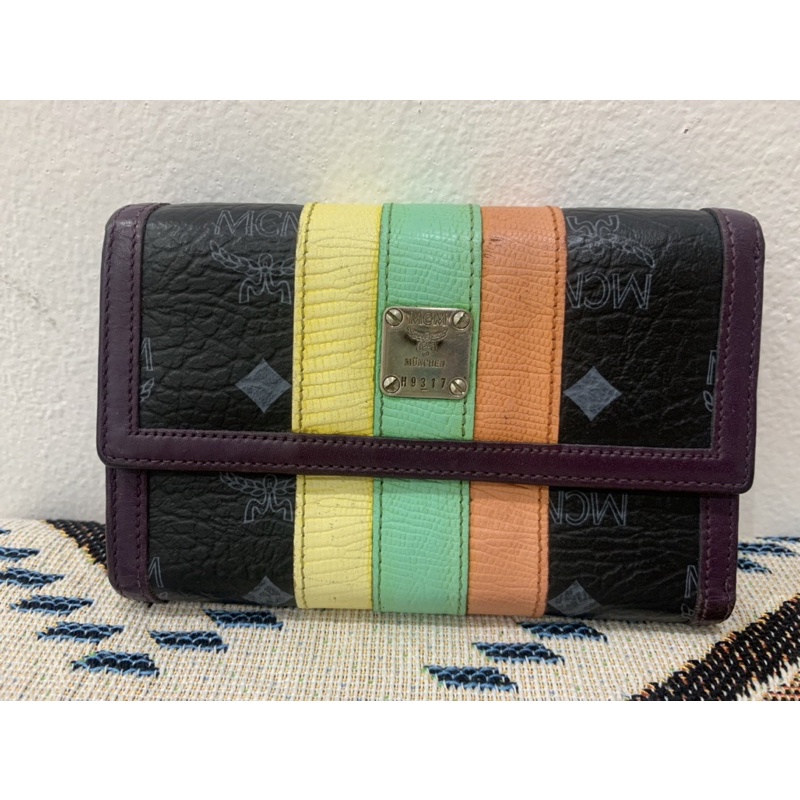 กระเป๋าสตางค์ MCM แท้ มือสอง
