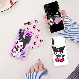 เคสโทรศัพท์มือถือแบบนิ่ม ใส ลาย Kuromi ML-75 สําหรับ VIVO Y22s Y16 Y02S Y02 Y01 V25 V25E X80 Pro