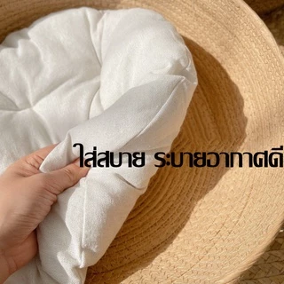 ตะกร้าแมวนอน เบาะนอนแมว หลุมนอนแมว กล่องนอนแมว ทำด้วยมือบริสุทธิ์ ผ้า Vanilla ผ้าฝ้าย ppคุณภาพสูง