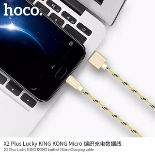 【แท้💯% 】สายชาร์จ Hoco X2 Plus KingKong/2.4A แบบชาร์เร็ว ยาว 1 เมตร สำหรับ Phone / Micro / Type-C