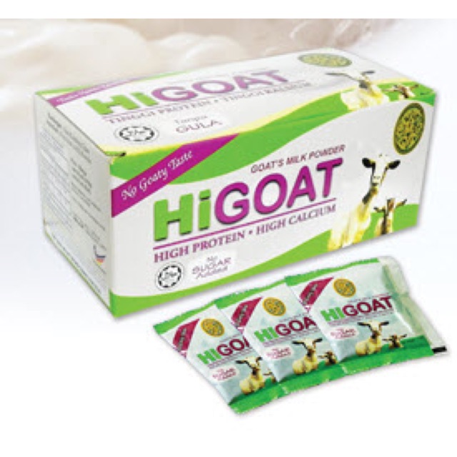 Higoat Goat Milk powder / นมแพะซอง