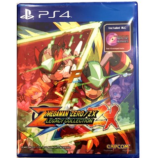 PS4 Mega Man Zero/ZX Legacy Collection (Zone3/Asia)( English ) แผ่นเกม ของแท้ มือ1 มือหนึ่ง ของใหม่ ในซีล แผ่นเกมส์