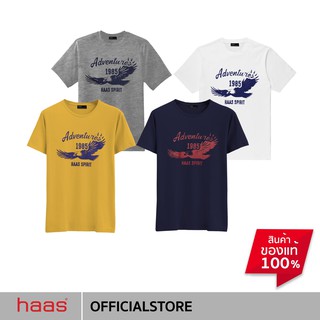 haas jeans Eagle เสื้อยืดแขนสั้น