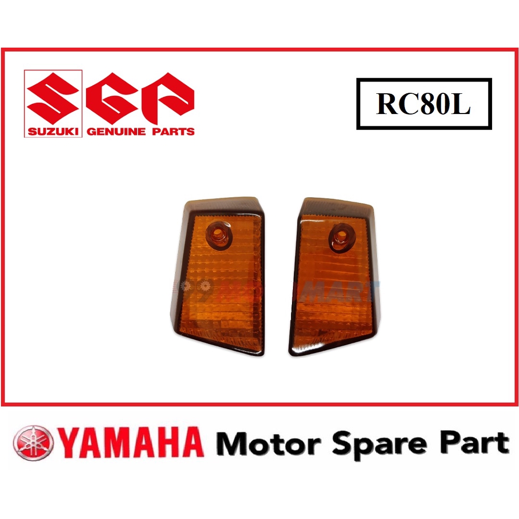 Suzuki RC80L เลนส์ป้ายด้านหน้ากระจกป้ายแสง RC-80L RC 80L RC80-L RC 80L SUZUKI