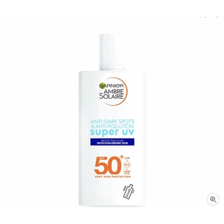 Garnier Ambre Solaire Ultra-Light Sensitive Sun Protection Face Fluid SPF50+ 40ml