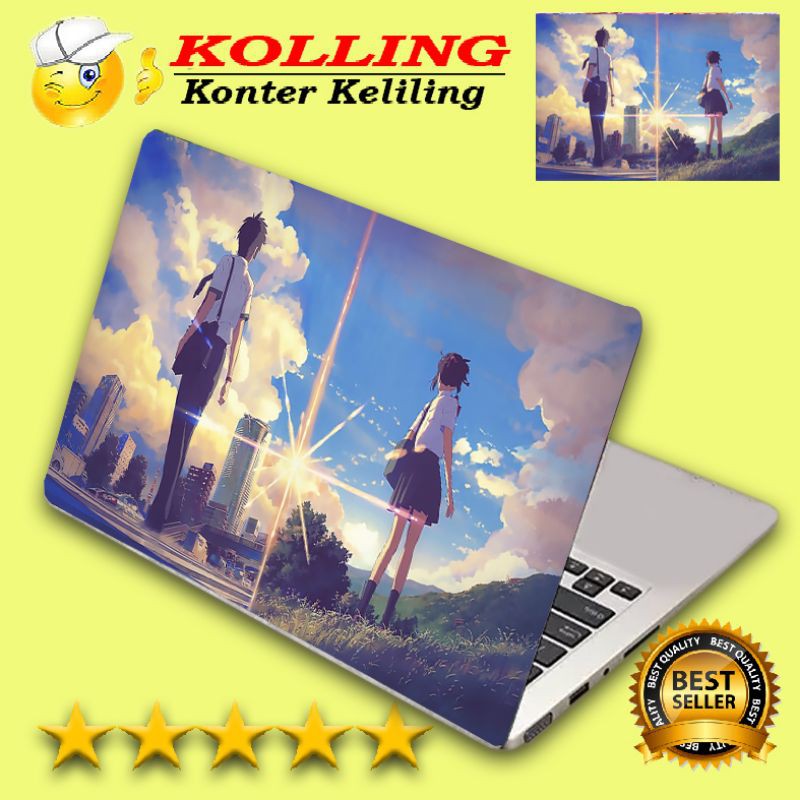 Garskin แล็ปท็อปโลโก้ art itsuha & taki kimi no nawa Skin แล็ปท็อปสติกเกอร์แล็ปท็อป