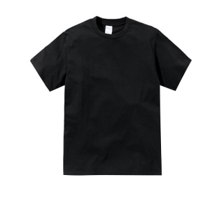 Limillust เสื้อ Gildan Premium Cotton Tee Black