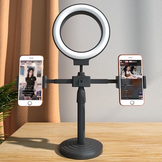 YY01ขาตั้งมือถือโทรศัพท์ ไฟเซลฟี่ ไฟไลฟ์สด ขาตั้งสั้นปรับระด…