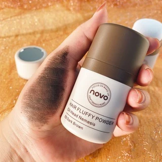 Novo hair line powder [No.5356] ปกปิดผมบาง ปิดเหม่ง ลดความมัน จัดแต่งทรงผม Hairline Fluffy