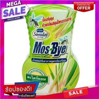 ซาวาเดมอสบายน้ำหอมปรับอากาศสูตรป้องกันยุงกลิ่นตะไคร้หอม 275มล. Sawadem Sabai Air Freshener Anti Mosquito Formula Citrone