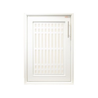 บานซิงค์ CABIN GROOVE 45x65 ซม. สีขาว หน้าบาน KITCHEN SINK CABINET DOOR CABIN GROOVE 45X65CM WHITE