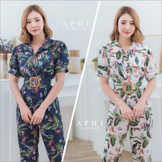 Emily Floral Jumpsuit เอมิลี่ ฟลอรอล จัมป์สูท