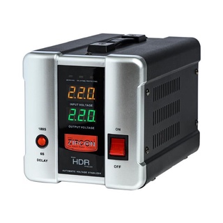 Zircon Stabilizer HDR_1000VA/800W Model : STABILIZERHDR_1000VA/800W เครื่องสำรองไฟ