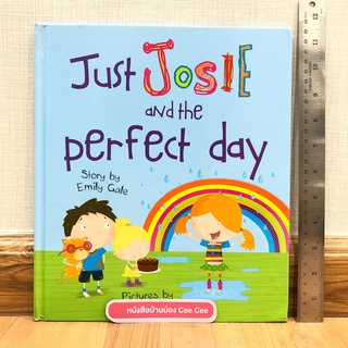 หนังสือนิทานภาษาอังกฤษ ปกแข็ง เล่มใหญ่มาก Just Josie and the perfect day