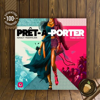 Pret-A-Porter บอร์ดเกม คู่มือภาษาอังกฤษ (Boardgame บอร์ดเกม การ์ดเกม เกม)