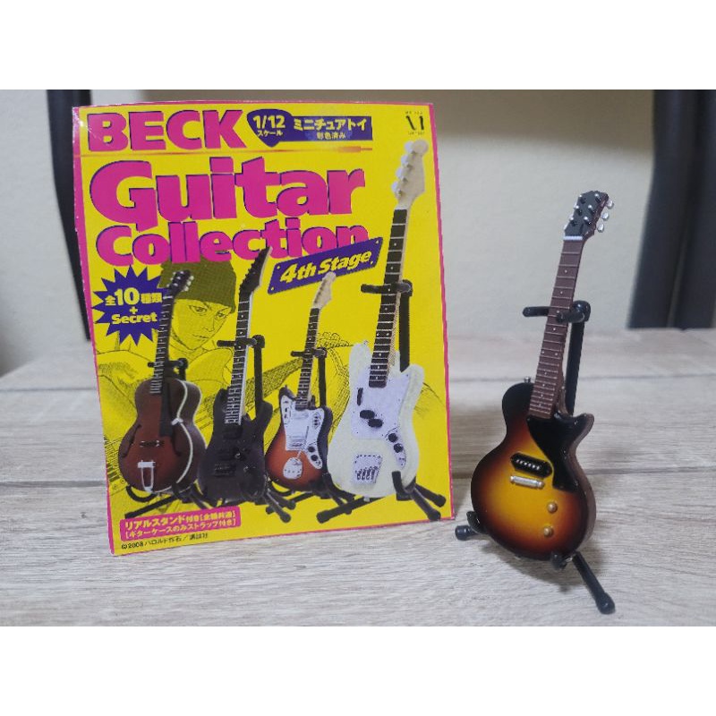 BECK Guitar Collection กีต้าร์โมเดลมินิ 1/12 งานแท้ Jp