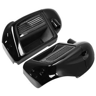 Motorcycle Light Black Lower Vented Leg Fairing Glove Box For Harley Water-Cooled Touring Road King Electra Street Glide