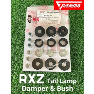 (Tushima) ชุดไฟท้าย Yamaha RXZ และชุดยางบัช RXZ135 Getah Bush Lampu Belakang