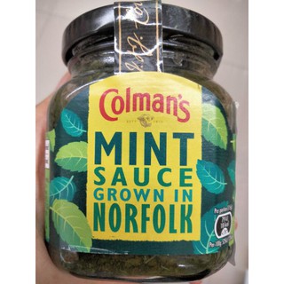 Colmans Mint Sauce ซอส สำหรับจิ้ม โคล แมน 165g.