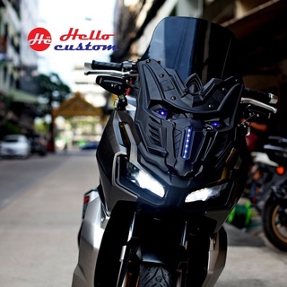 หน้ากาก Optimus Prime สำหรับ ADV150 ADV 150 ADV160 ไฟหรี่พร้อมไฟเลี้ยวในตัว