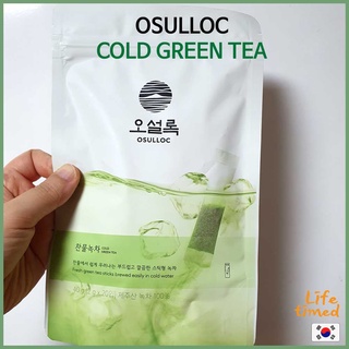 Osulloc ชาเขียวเย็น (2 กรัม x 20 ชิ้น) ชาเขียวเชจู 100%