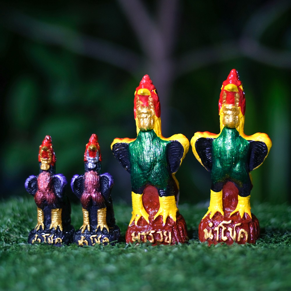 🐓ไก่แก้บน3นิ้วครึ่งและ5นิ้วครึ่ง ไก่ปูนปั้น ไก่มงคล ไก่ขอพร ถวาย แก้บนตาไข(ไอ้ไข่) วัดเจดีย์ - รูปที่ 5