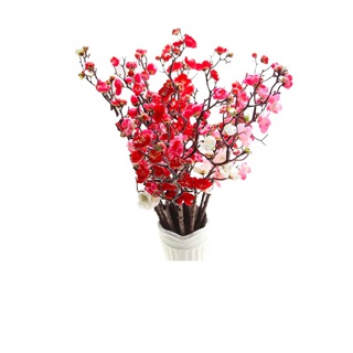ดอกซากุระปลอม ดอกไม้ประดิษฐ์ สำหรับตกแต่ง ขนาด 60 ซม ( ราคาต่อ 1 ก้าน)