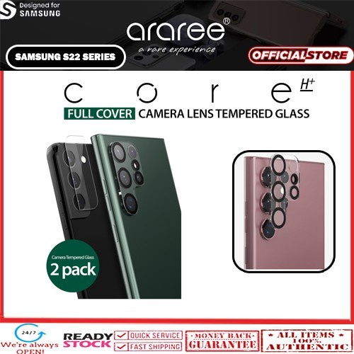 เลนส์กล้อง Samsung S22 Ultra Plus ARAREE CORE H+ กันกล้อง
