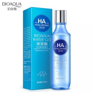 โลชั่นน้ำตบไฮยาลูรอน หน้ากระจ่างใส ผิวชุ่มชื้น ดูอ่อนเยาว์ BIOAQUA HYARULONIC ACID ESSENCE WATER GET 150 ml.