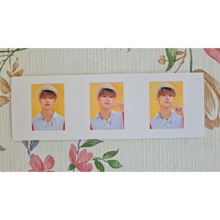 [พร้อมส่ง] สติ๊กเกอร์รูปติดบัตร มินกิ Mingi ATEEZ 2021 Seasons Greetings ATEEZ Company Workshop ID Photo Sticker