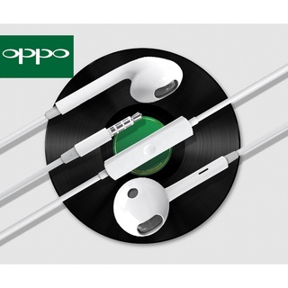 หูฟัง รุ่นใหม่ Reno OPPO ของแท้ Original Oppo MH150 Jack 3.5มม. เสียงดีมากกก ใช้ได้หลายรุ่น เช่น R9S Reno A3S A5S R15 R1